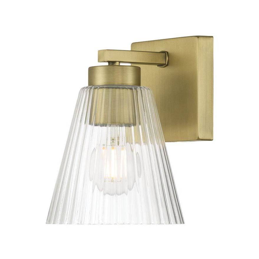 Millennium Lighting 63001-VB Vintage Brass Riville 7.5'' High 1-light Wall Sconce Image 8
