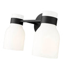 Millennium Lighting 23002-MB Matte Black Vanity Image 4