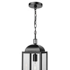 Millennium Lighting 194301-PBK Powder Coated Black Beaufort 7'' Wide 1-light Outdoor Hanging Lantern - Powder Coated Black Image 4