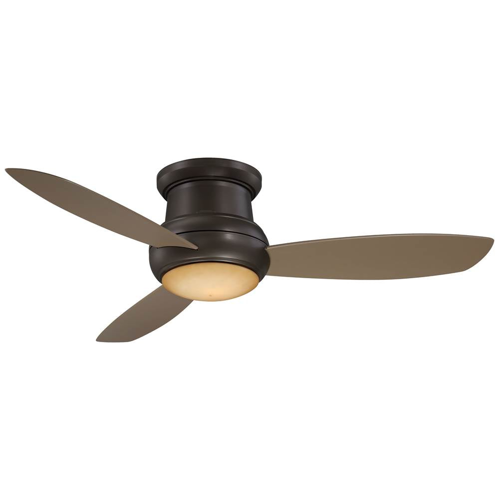 Minka Aire F474L-ORB Oil Rubbed Bronze 52'' Led Flush Mount Ceiling Fan Image 1