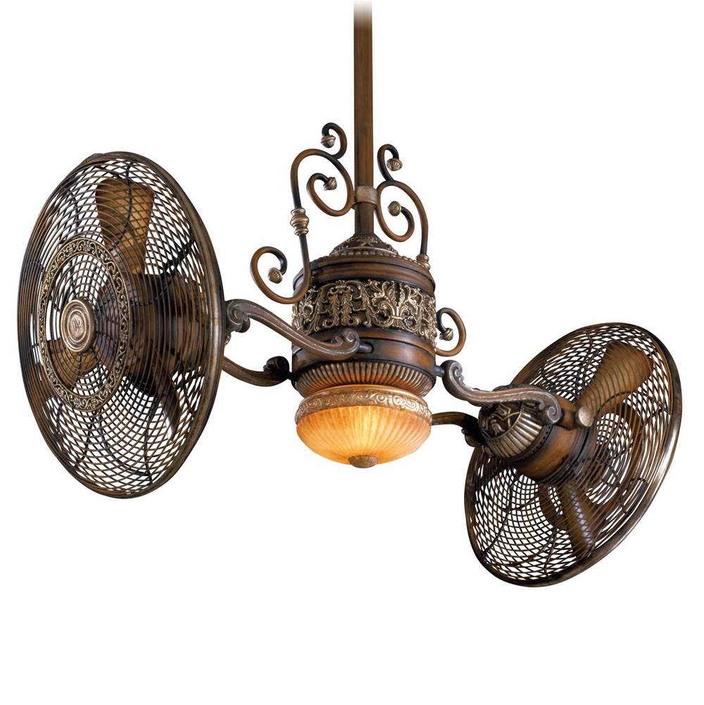 Minka Aire Traditional Gryo Led High Performance Fan W/ Led Light Kit