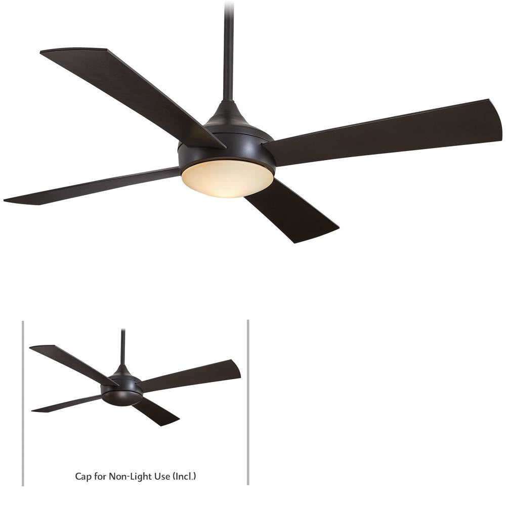 Minka Aire Aluma Wet Led 52'' Ceiling Fan W/ Led Light Kit