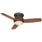 Minka Aire F593L-ORB Oil Rubbed Bronze 44'' Led Flush Mount Ceiling Fan Image 1
