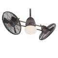 Minka Aire Vintage Gryo Led High Performance Fan W/ Led Light Kit