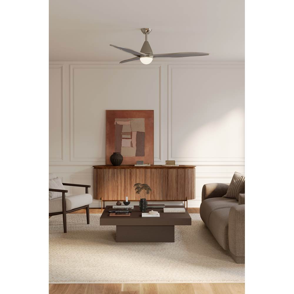 Minka Aire F757L-BN Brushed Nickel Fleur 64'' 5cct Led Ceiling Fan Image 3