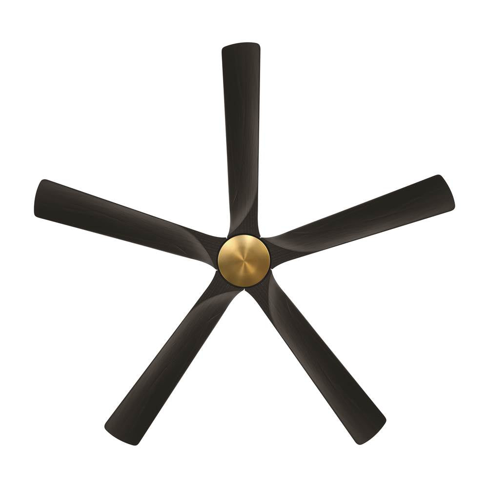 Minka Aire F793L-HBR/CL Heritage Brass Seressa 56'' 5cct Led Smart Ceiling Fan Image 6