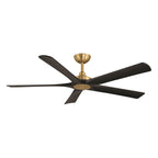 Minka Aire F793L-HBR/CL Heritage Brass Seressa 56'' 5cct Led Smart Ceiling Fan Image 5