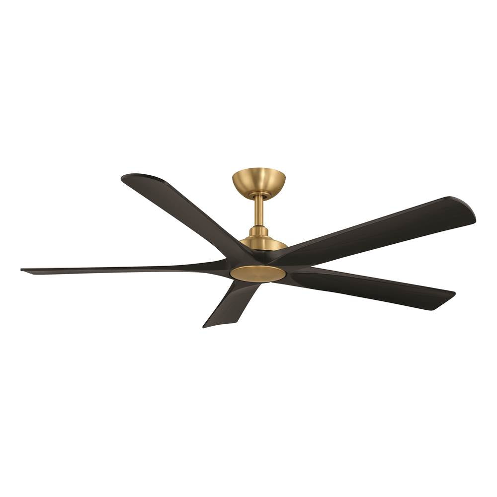 Minka Aire F793L-HBR/CL Heritage Brass Seressa 56'' 5cct Led Smart Ceiling Fan Image 5