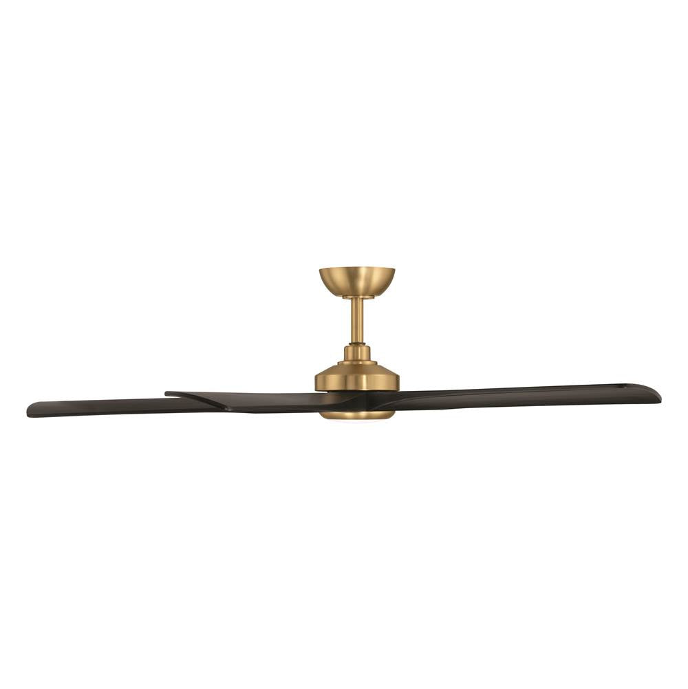Minka Aire F793L-HBR/CL Heritage Brass Seressa 56'' 5cct Led Smart Ceiling Fan Image 1