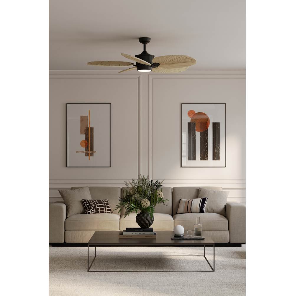 Minka Aire F798L-CL/NPL COAL Portesa 60'' 5cct Led Smart Ceiling Fan Image 3