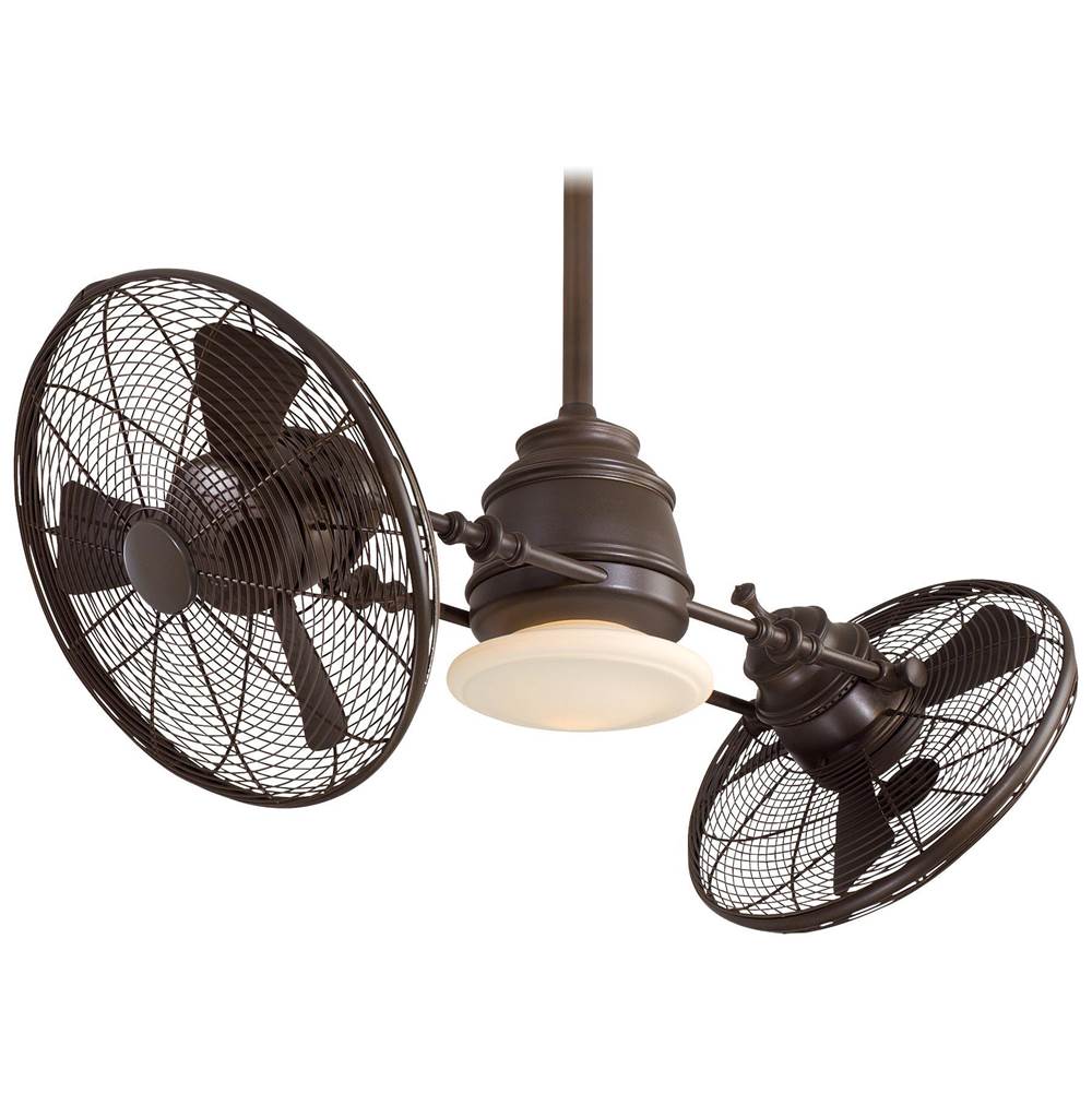 Minka Aire Vintage Gyro Led High Performance Fan W/ Led Light Kit