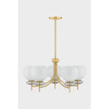 Mitzi H909805-AGB Aged Brass Alexia Chandelier Image 1