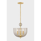 Mitzi H907703-AGB Aged Brass Arianne Lantern Image 1