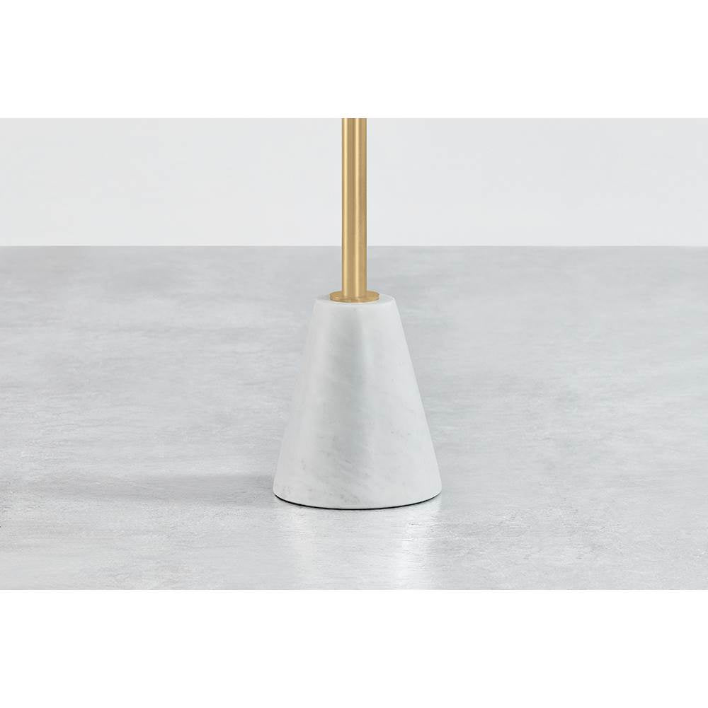 Mitzi HL930401-AGB Aged Brass Bianca Floor Lamp Image 1