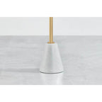 Mitzi HL930401-AGB Aged Brass Bianca Floor Lamp Image 1