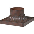 Nuvo Satco Aluminum Post Base Old Bronze
