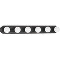Nuvo  6 Light-36'' Racetrack Vanity