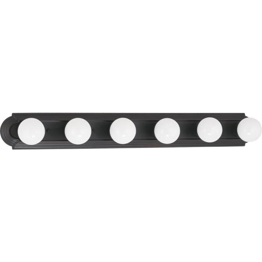 Nuvo  6 Light-36'' Racetrack Vanity