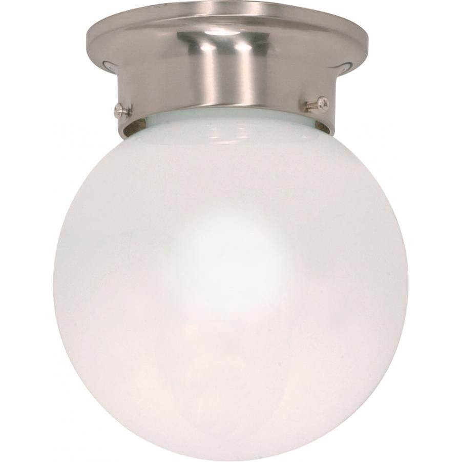 Nuvo  1 Light-6'' Ball Flush Fixture