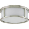 Nuvo Odeon 3 Light 15'' Flush