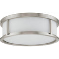 Nuvo Odeon 3 Light 17'' Flush