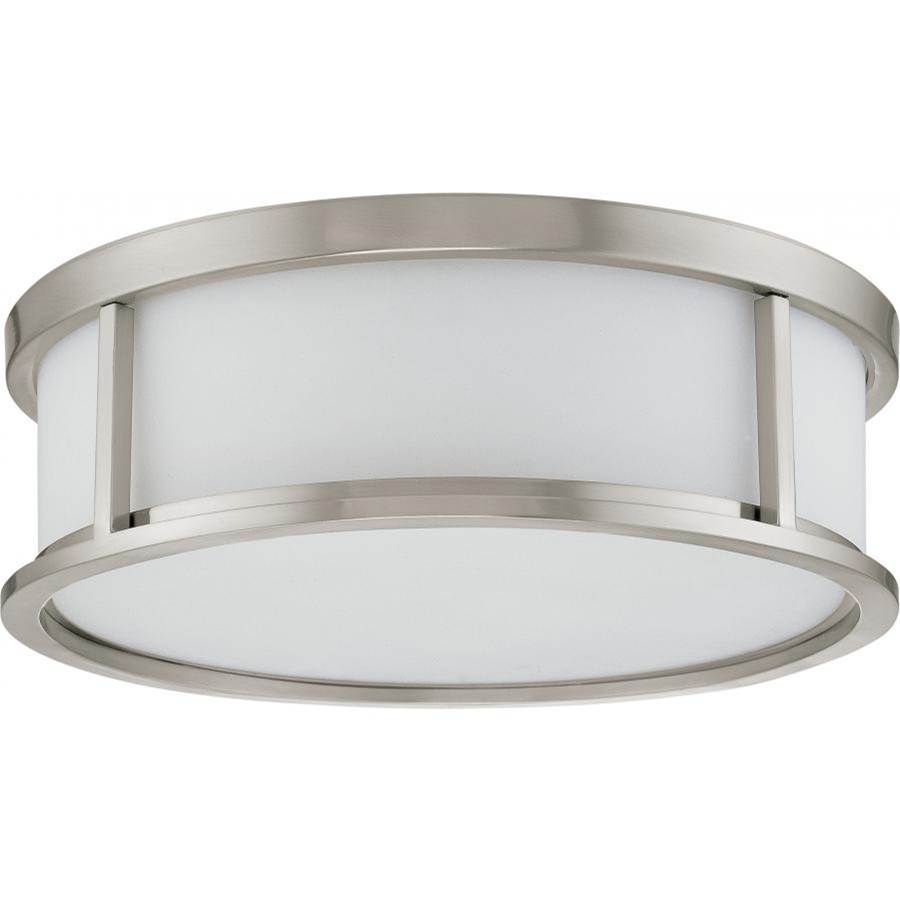 Nuvo Odeon 3 Light 17'' Flush