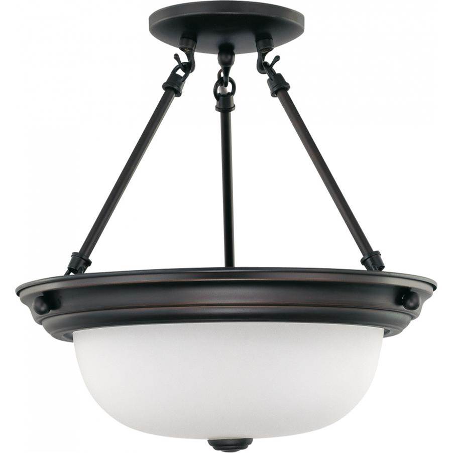 Nuvo  2 Light 13'' Semi-flush
