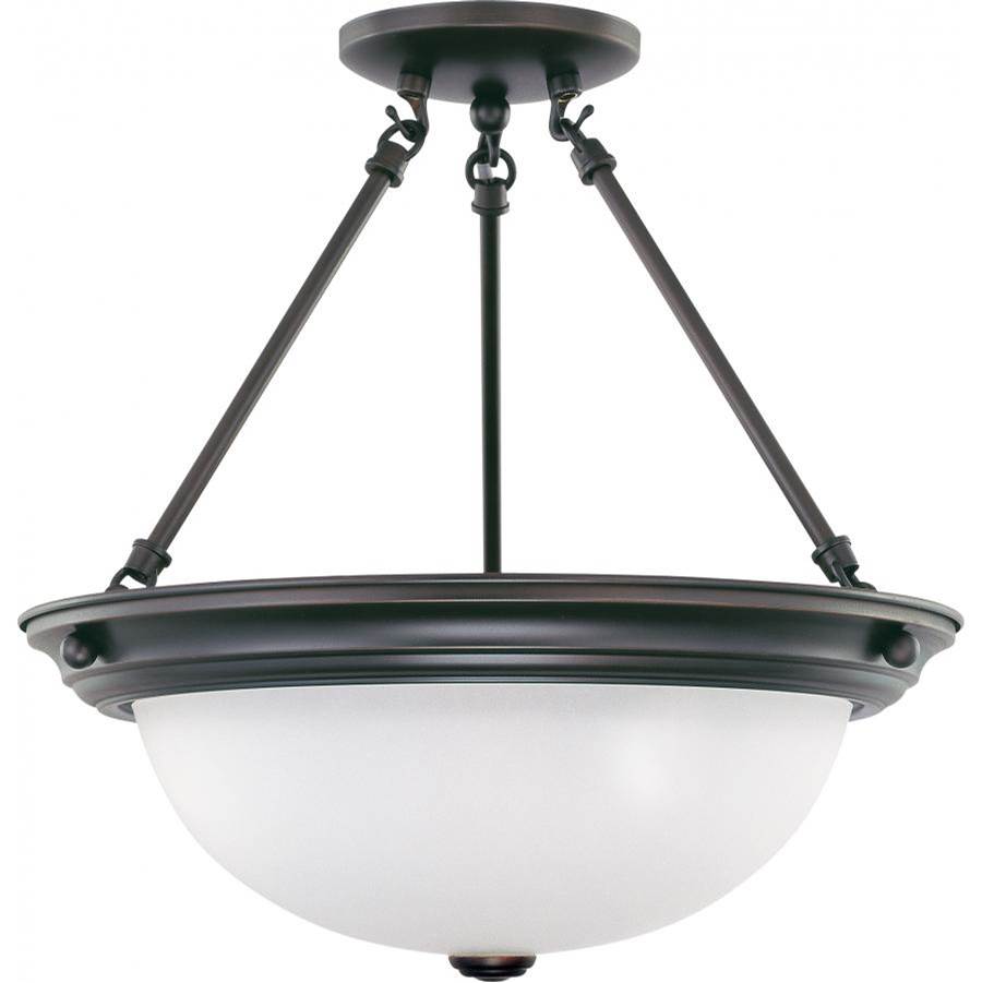 Nuvo  3 Light 15'' Semi-flush