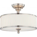 Nuvo Candice 3 Light Semi-flush