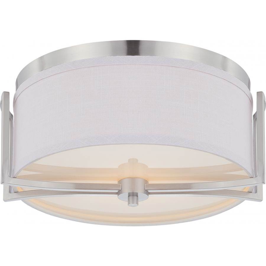 Nuvo Gemini 2 Light Flush Dome