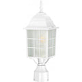 Nuvo Adams 1 Light 17'' Outdoor Post