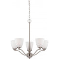 Nuvo Patton 5 Light Chandelier/up