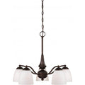 Nuvo Patton 5 Light Chandelier/down