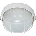 Nuvo  1 Light 10'' Round Cage Bulk Head