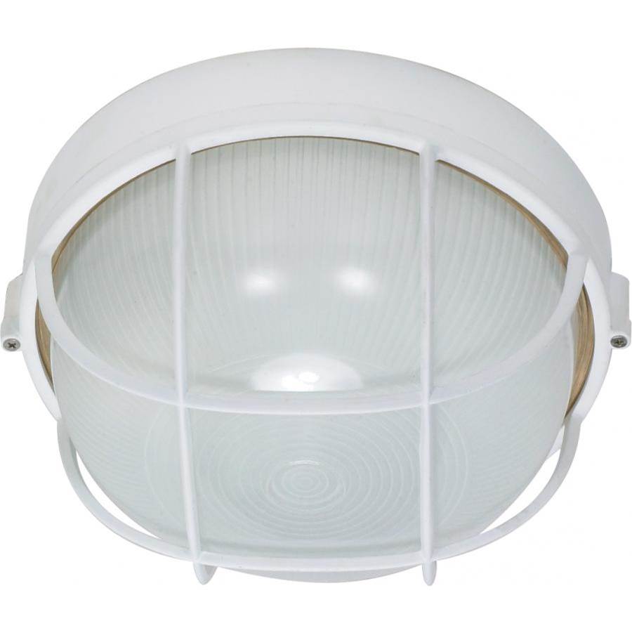 Nuvo  1 Light 10'' Round Cage Bulk Head