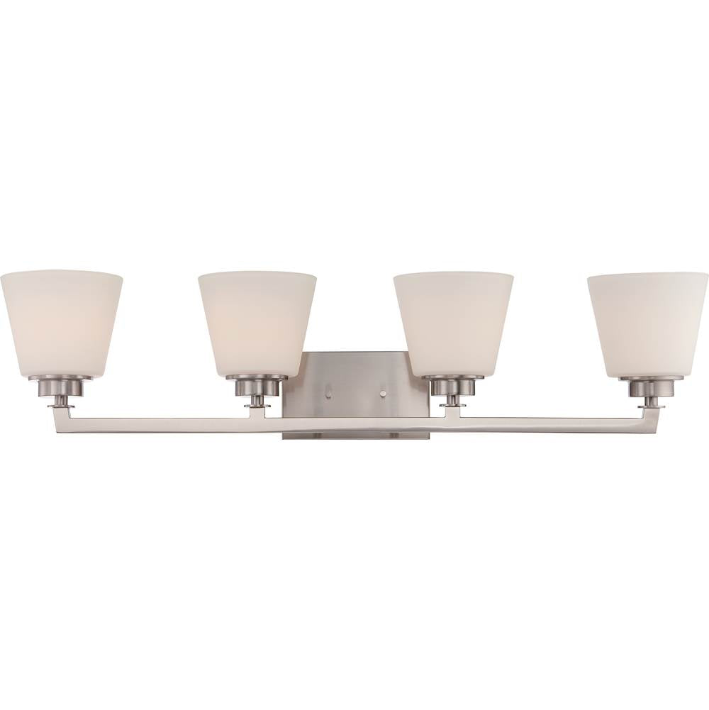 Nuvo Mobili-4 Light Vanity Fixture