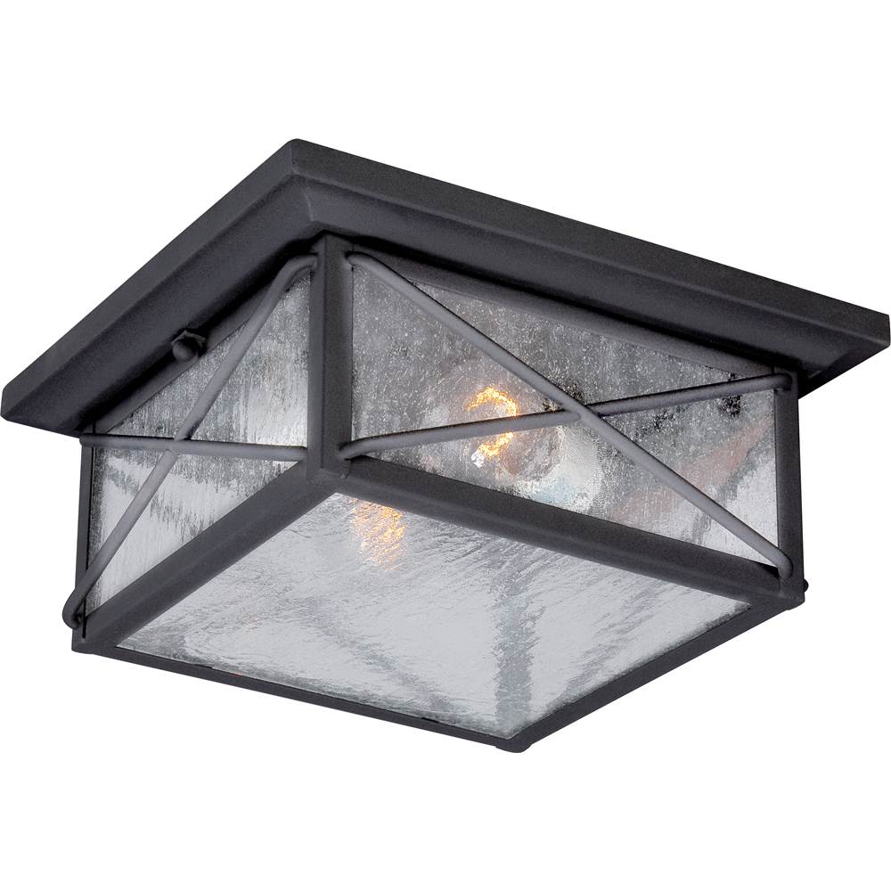 Nuvo Wingate 2 Light Outdoor Flush