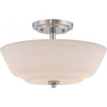 Nuvo Willow 2 Light Semi Flush