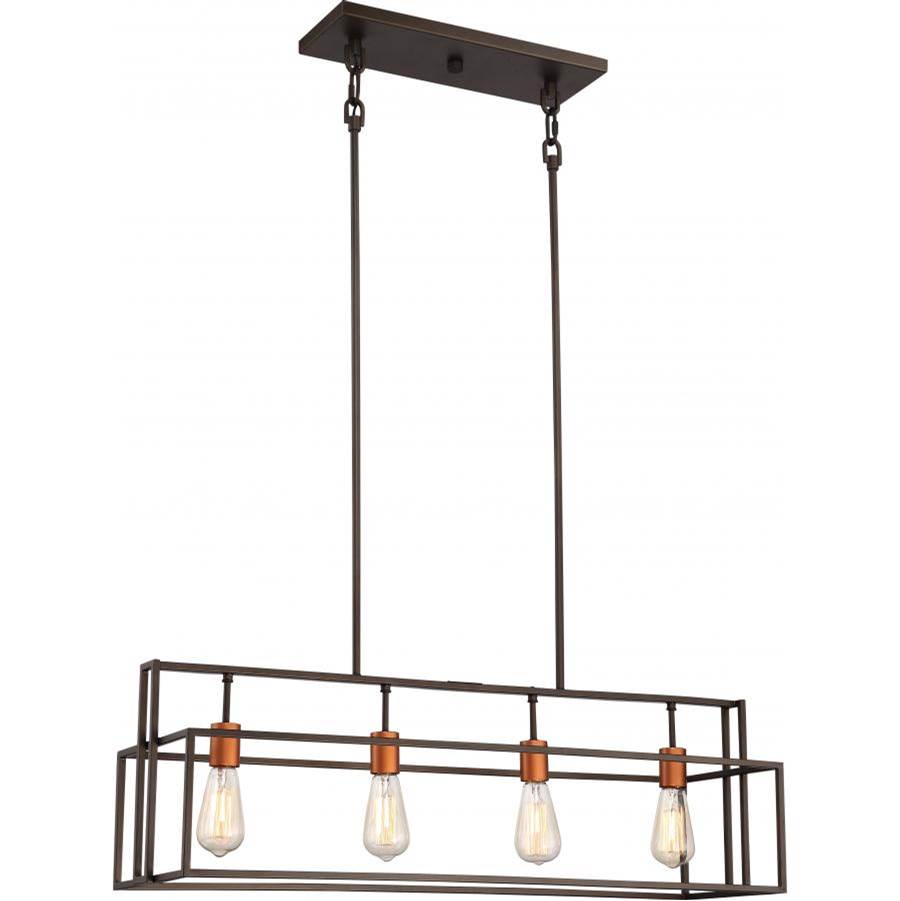 Nuvo Lake 4 Light Island Pendant