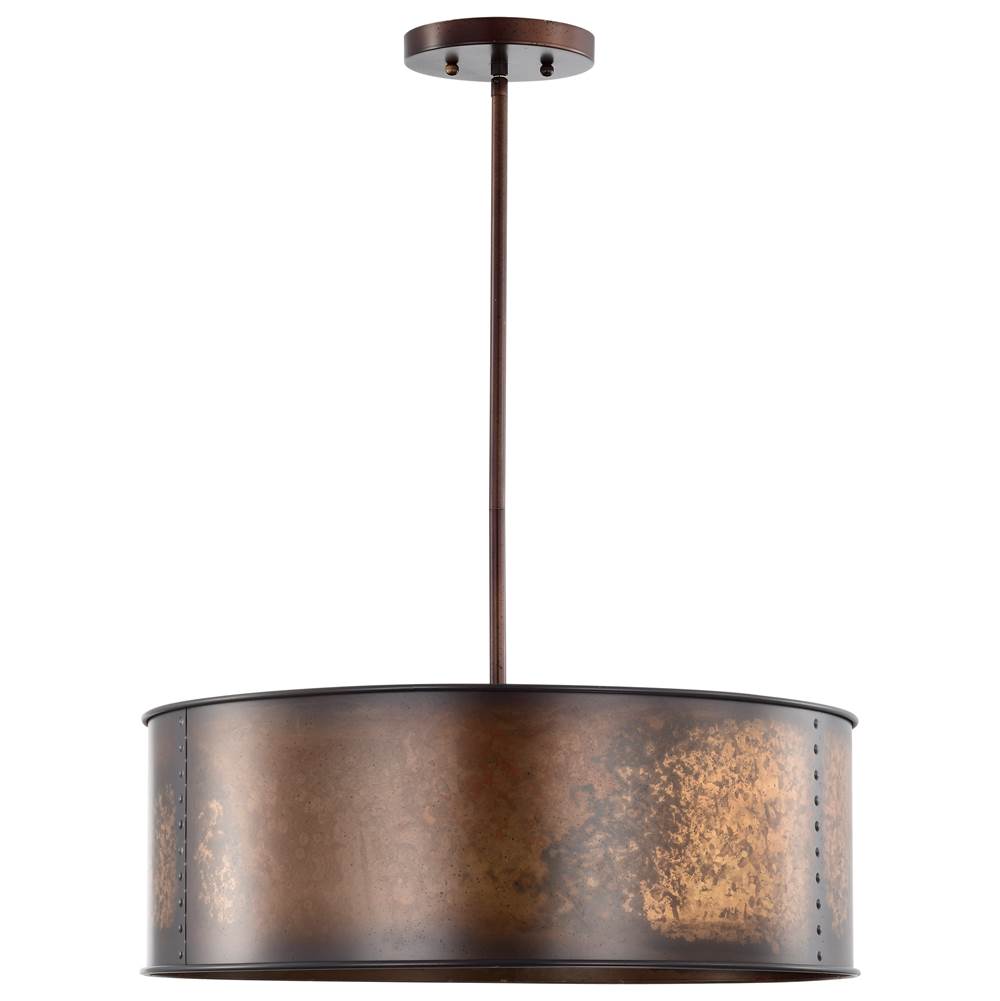 Nuvo 60/5894 Weathered Brass Kettle 4 Light Pendant Image 7