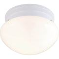 Nuvo  1 Light Small Mushroom Flush