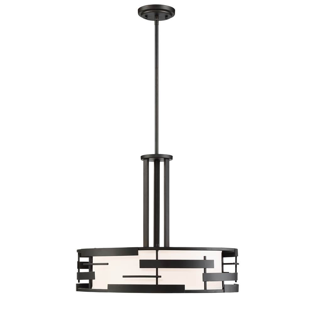 Nuvo Lansing 3 Light Pendant