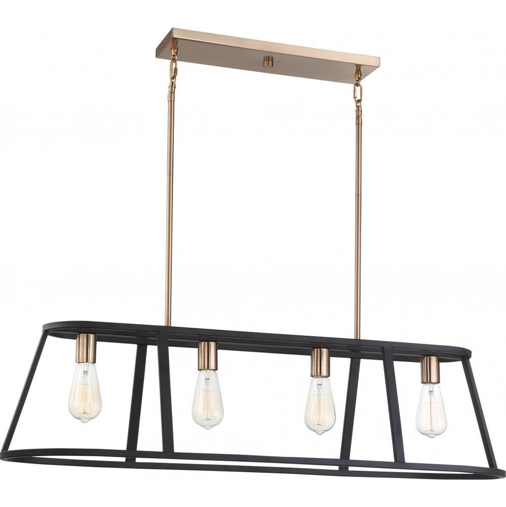 Nuvo Chassis 4 Light Island Pendant