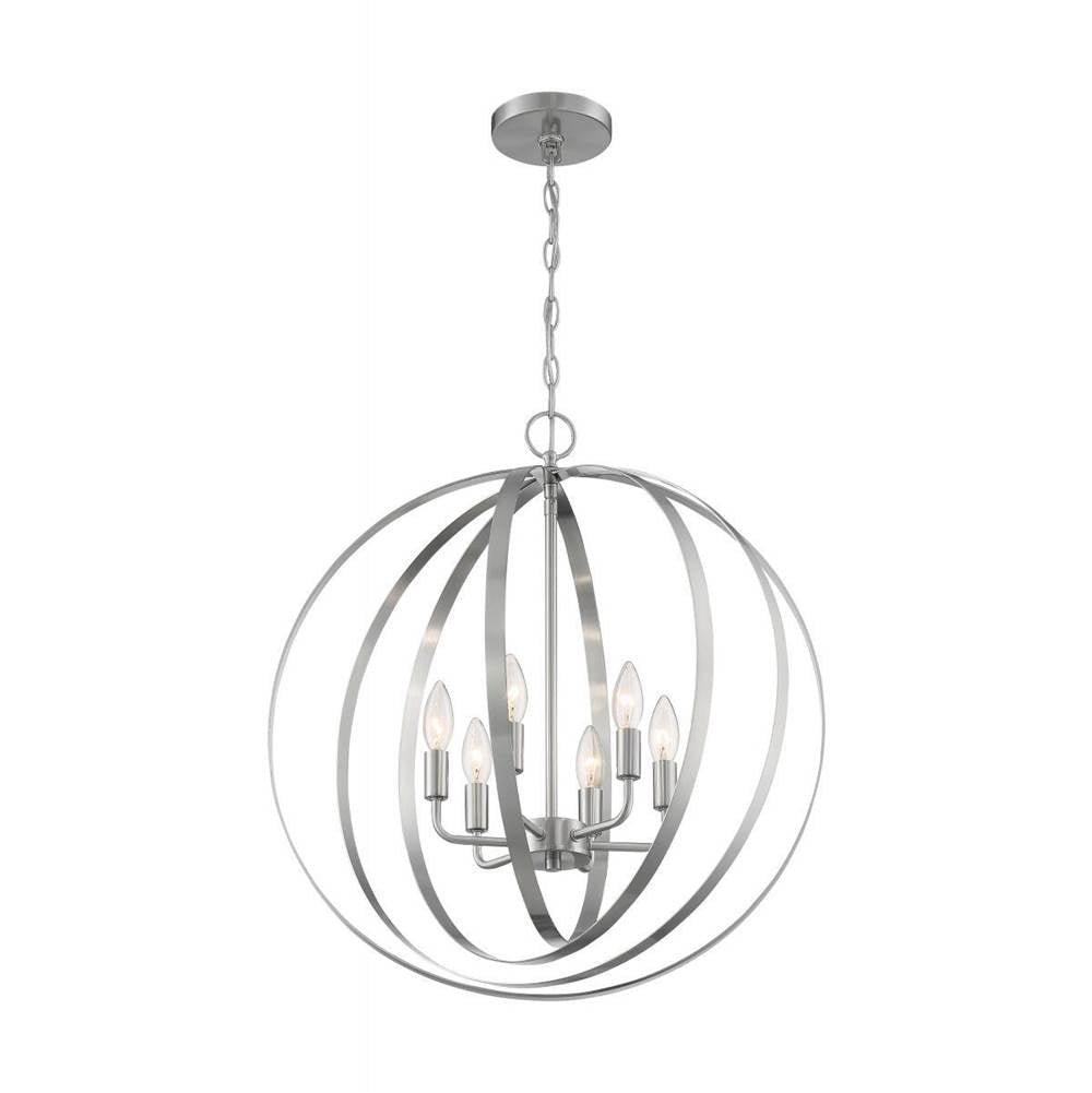 Nuvo Pendleton 6 Light Pendant