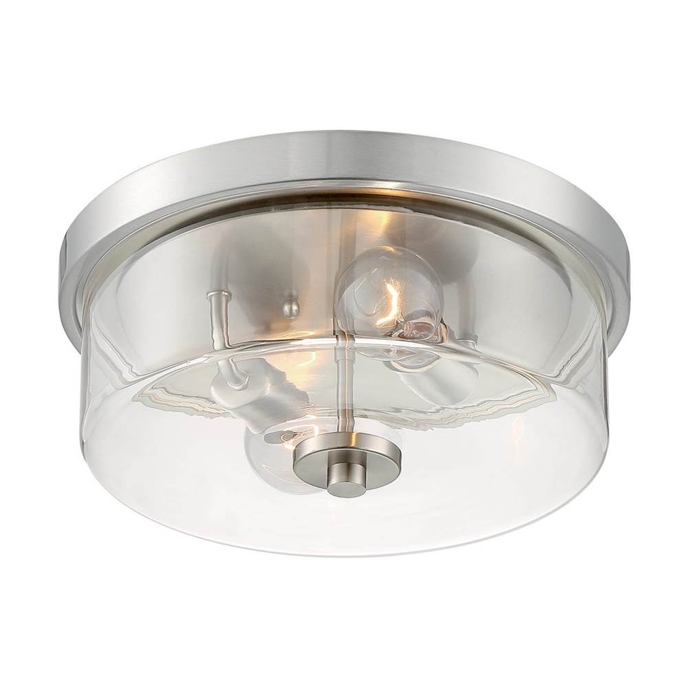 Nuvo Sommerset 2 Light Flush Mount