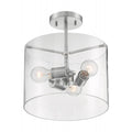 Nuvo Sommerset 3 Light Semi Flush