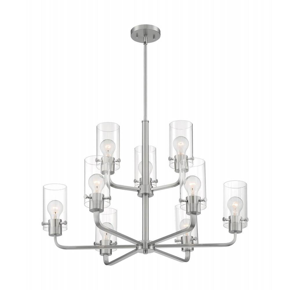 Nuvo Sommerset 9 Light Chandelier