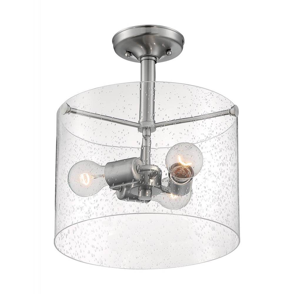 Nuvo Bransel 3 Light Semi Flush