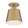Nuvo Motif 1 Light 7'' Semi Flush