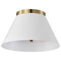 Nuvo Dover 2 Light Small Flush